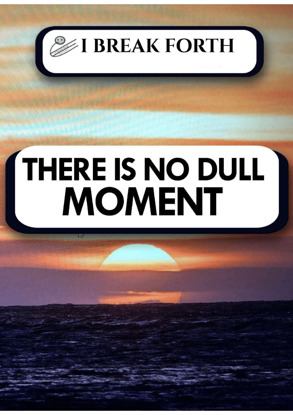 There Is No Dull Moment